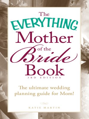 cover image of The Everything Mother of the Bride Book